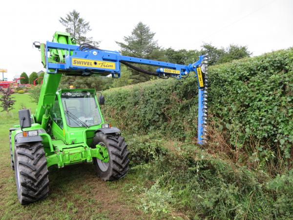 Slanetrac SA1000WL Heckenschneider für Teleskoplader , Radlader